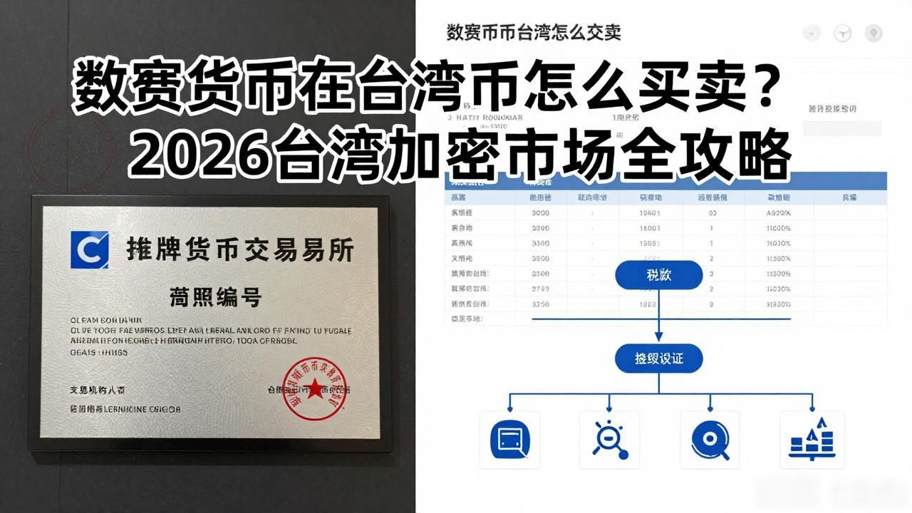 数字货币在台湾怎么买卖？2026台湾加密市场全攻略