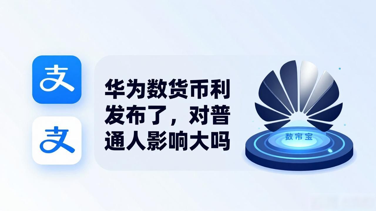 华为数字货币利率发布了，对普通人影响大吗