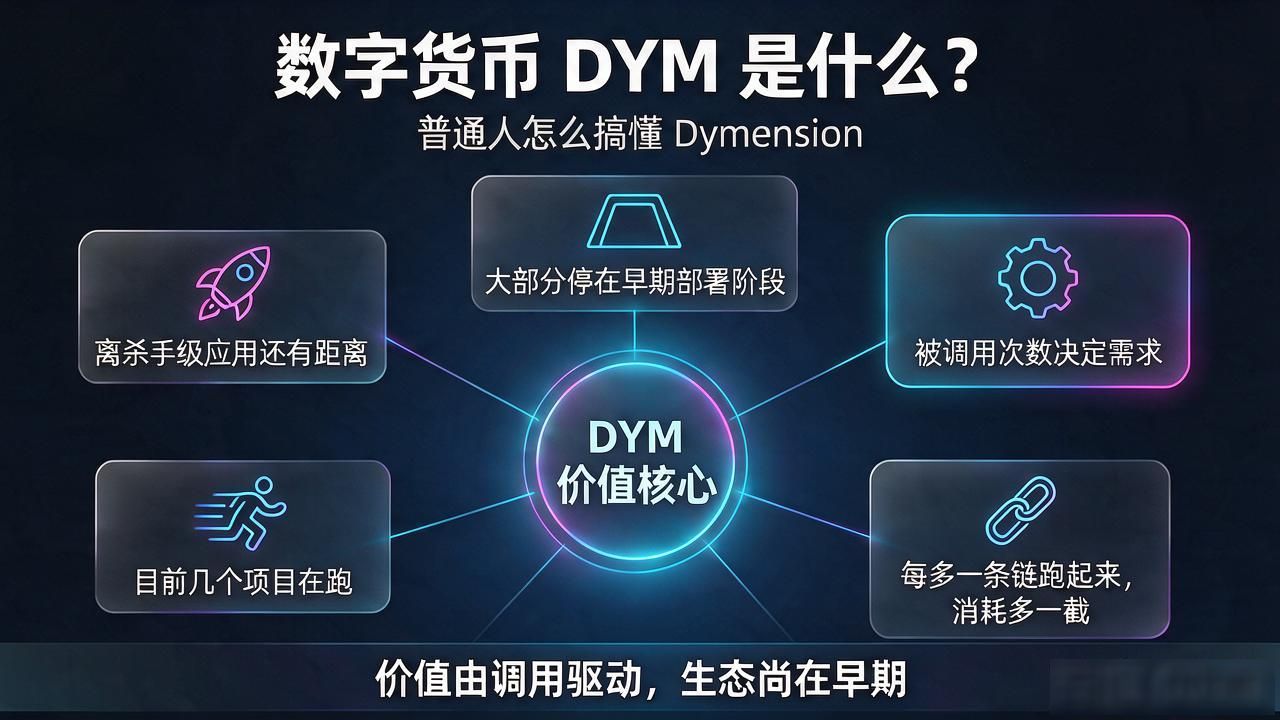 数字货币dym是什么？普通人怎么搞懂Dymension