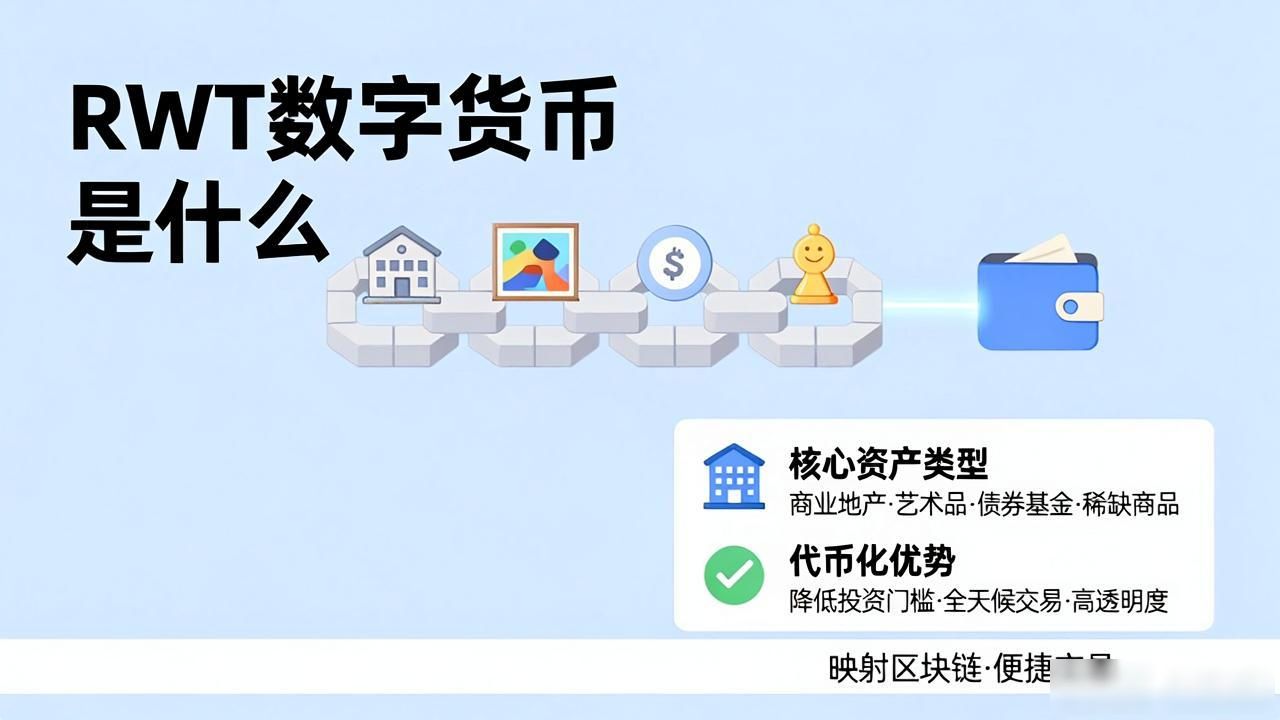 RWT数字货币是什么？一文读懂现实资产代币化