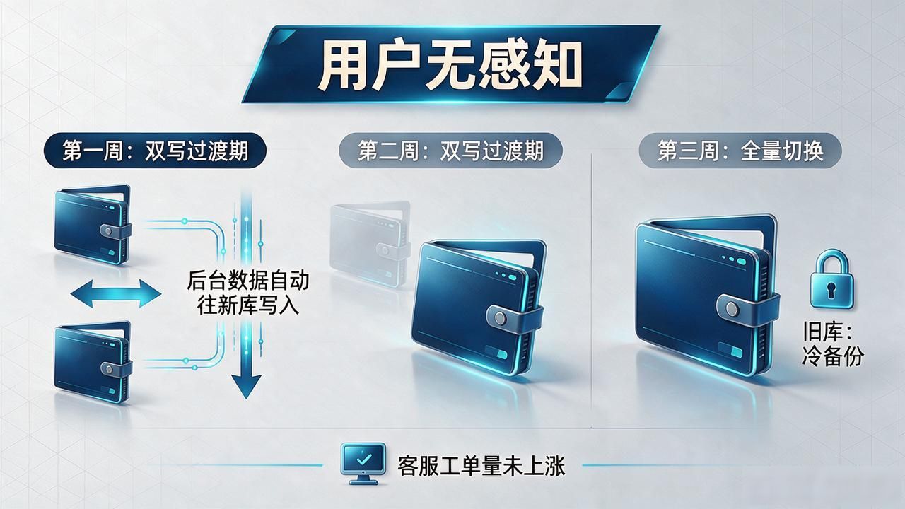 数字货币钱包升级方案：老钱包平滑迁移不丢币的实操经验