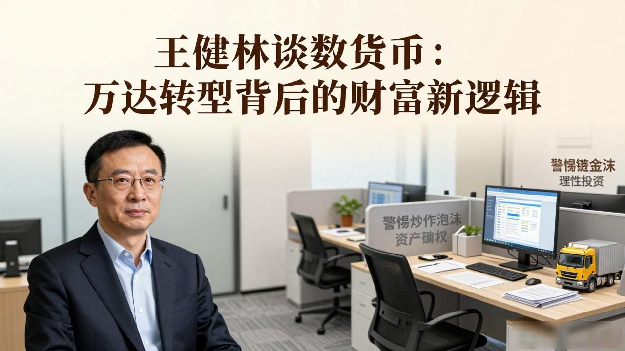 王健林 数字货币 商业模式重构_数字货币 支付变革 企业降本增效_王健林讲的数字货币