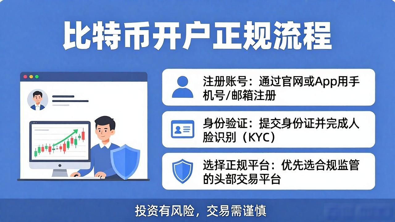 比特币开户去哪？这几个正规平台帮你选对