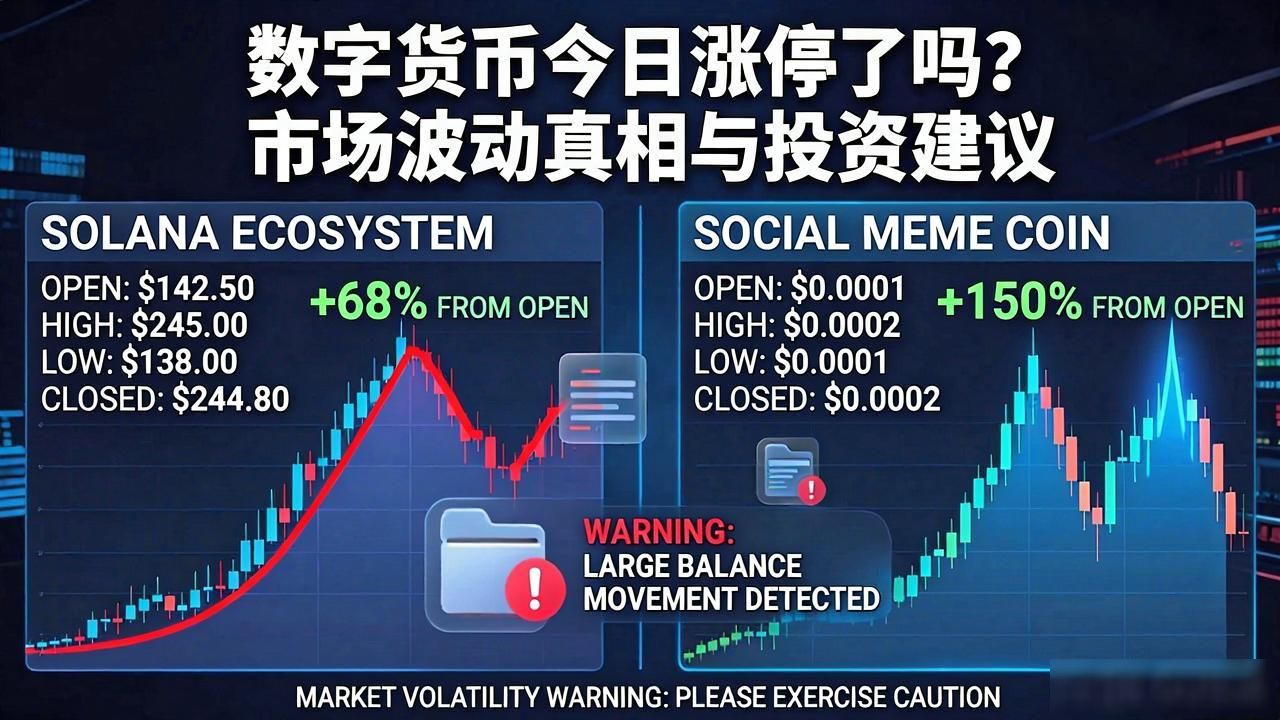 数字货币今日涨停了吗？市场波动真相与投资建议
