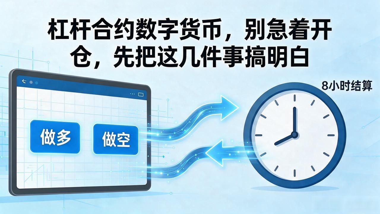 杠杆合约数字货币，别急着开仓，先把这几件事搞明白
