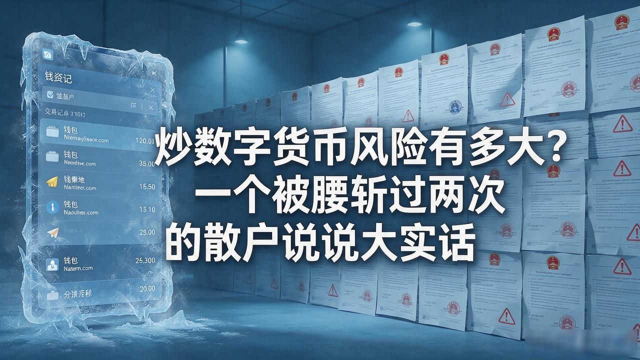 炒数字货币风险有多大？一个被腰斩过两次的散户说说大实话