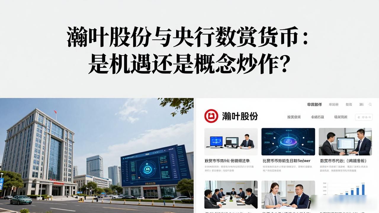 瀚叶股份DC/EP商业逻辑_央行数字货币瀚叶股份_数字货币结算技术布局