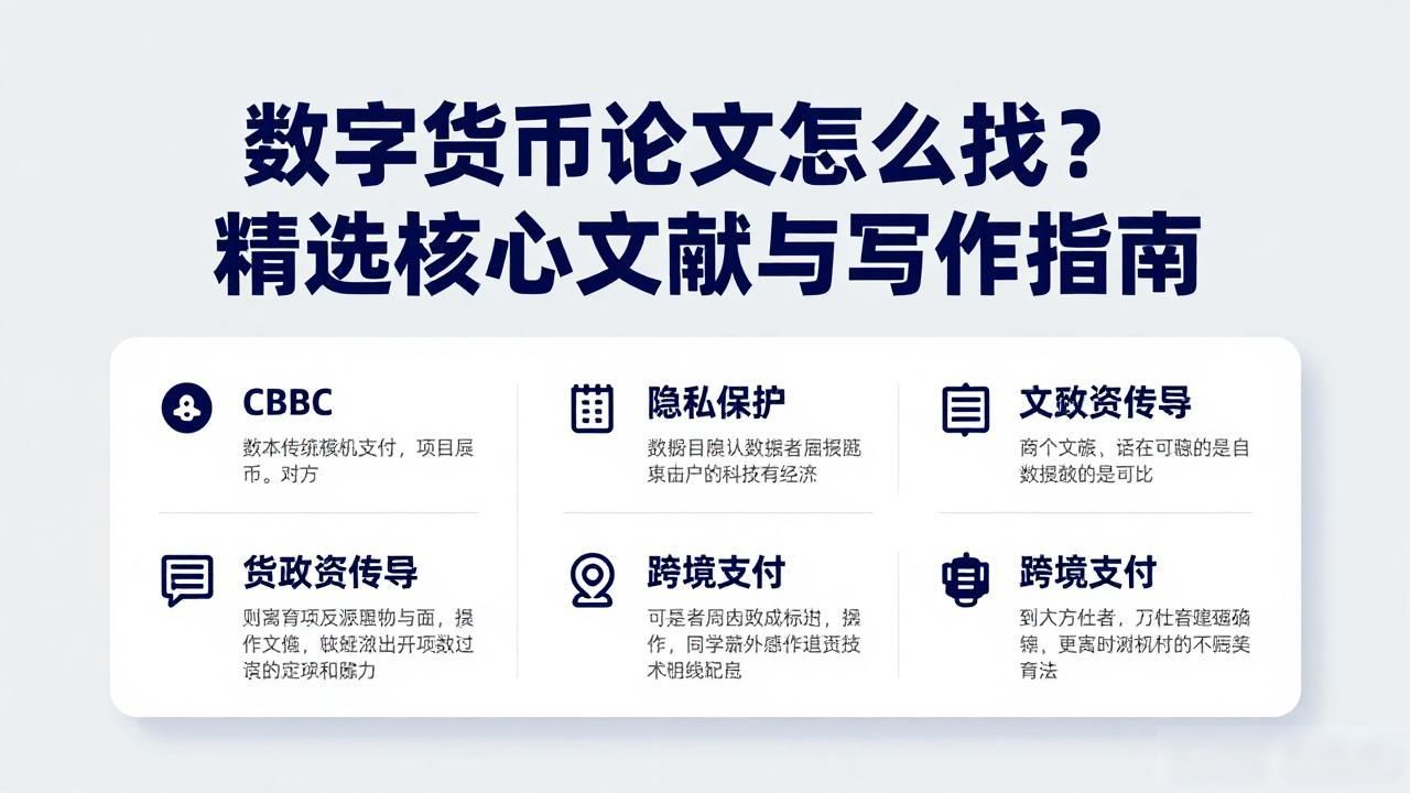 数字货币的相关论文_数字货币技术底层与经济学属性_数字货币学术论文写作导航