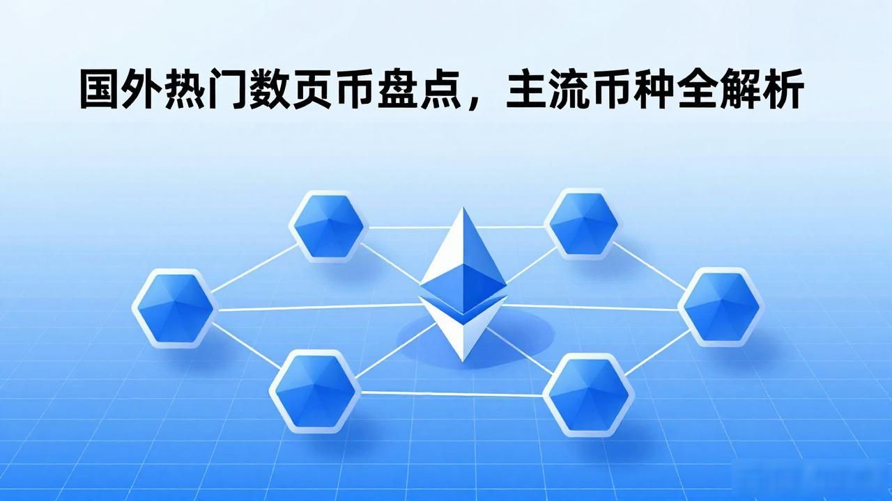 国外热门数字货币盘点，主流币种全解析