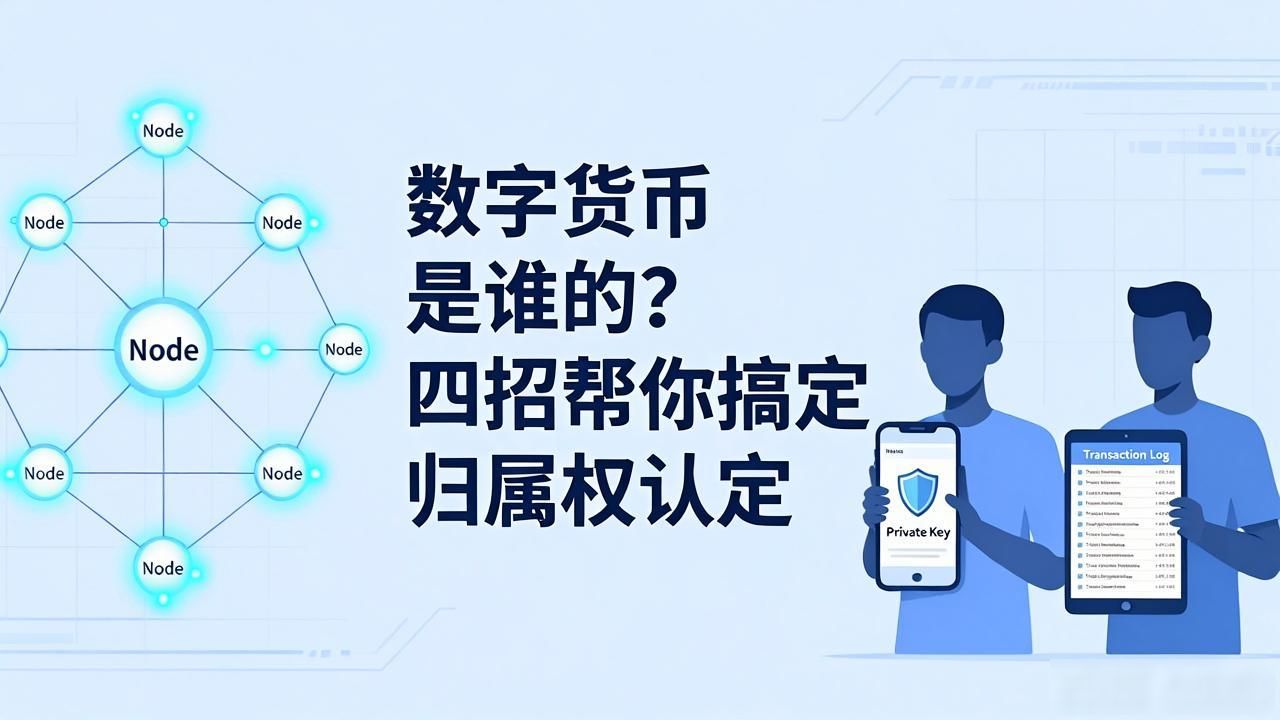 数字货币是谁的？四招帮你搞定归属权认定