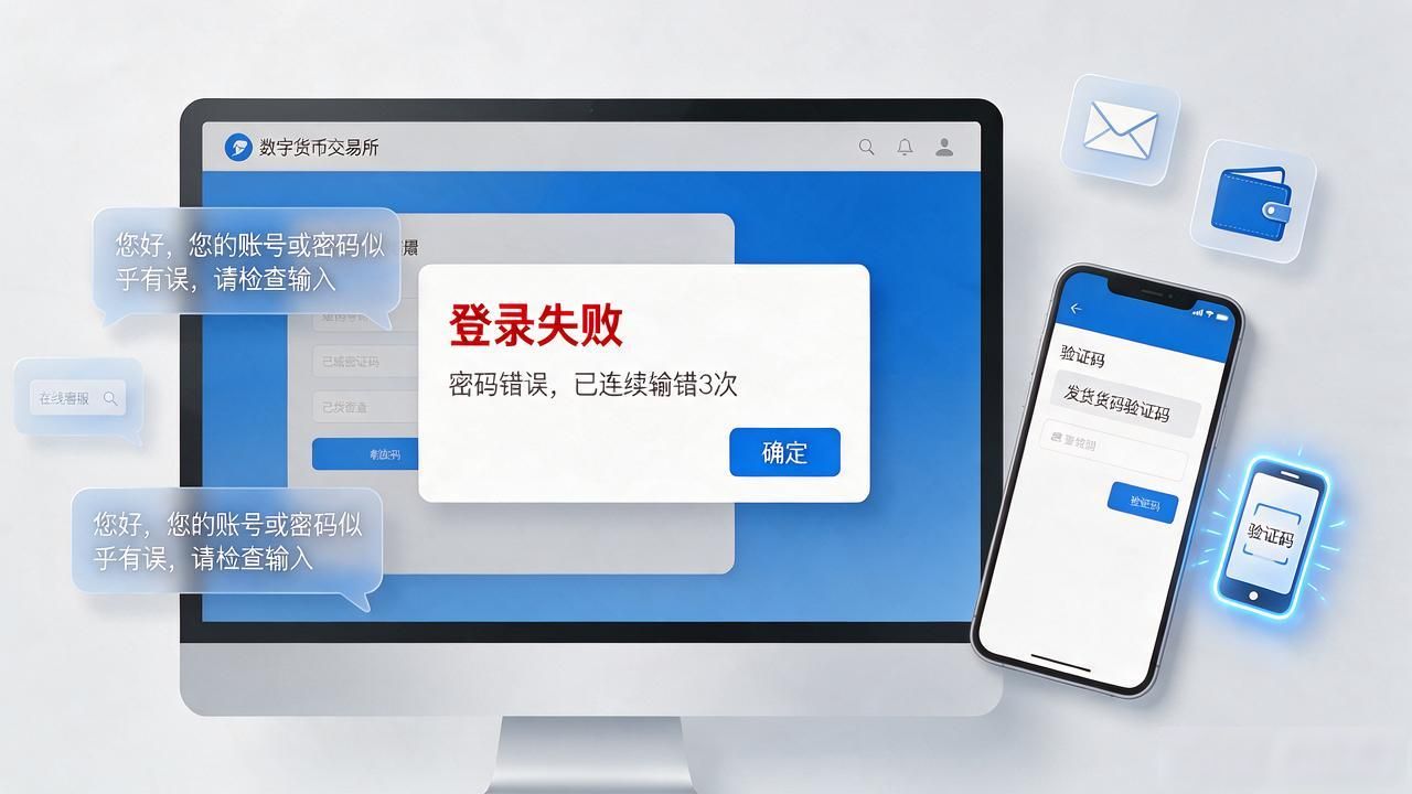 数字货币交易所登不起怎么办？老用户帮你排查5个常见原因