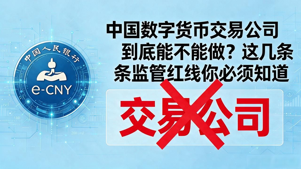 中国数字货币交易公司到底能不能做？这几条监管红线你必须知道