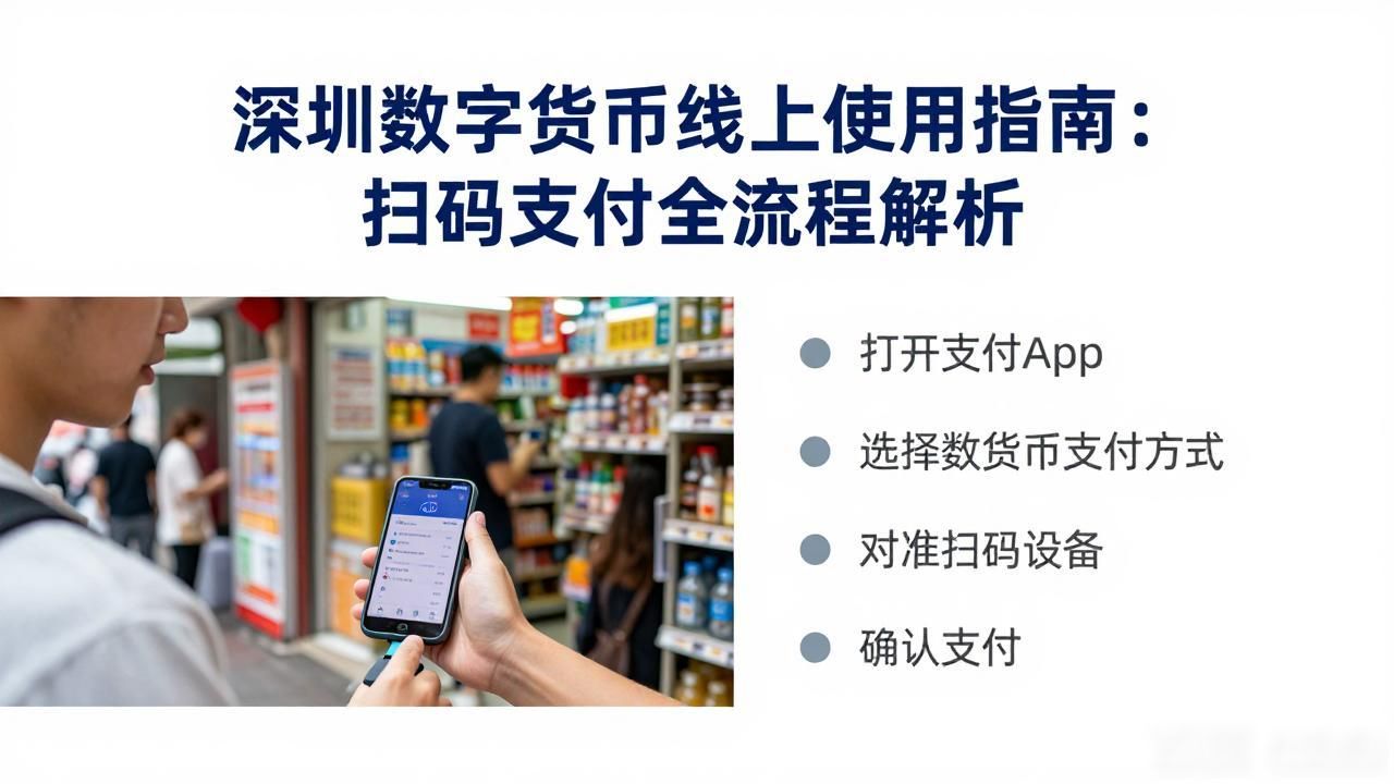 深圳数字货币线上使用指南：扫码支付全流程解析