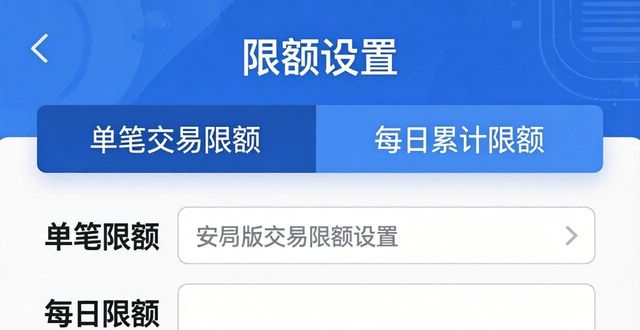 如何在imToken钱包安卓版上设置交易限额_手机钱包支付限额_安卓app限额设置