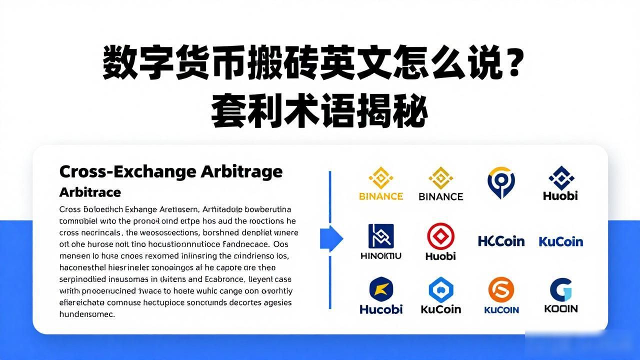 Cross-Exchange Arbitrage含义_数字货币搬砖的英文_加密货币搬砖英文术语