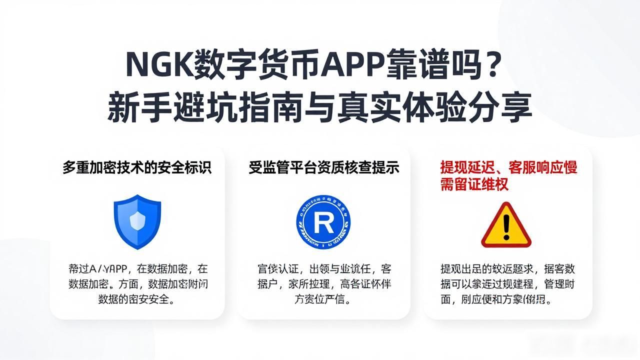 NGK数字货币APP靠谱吗？新手避坑指南与真实体验分享