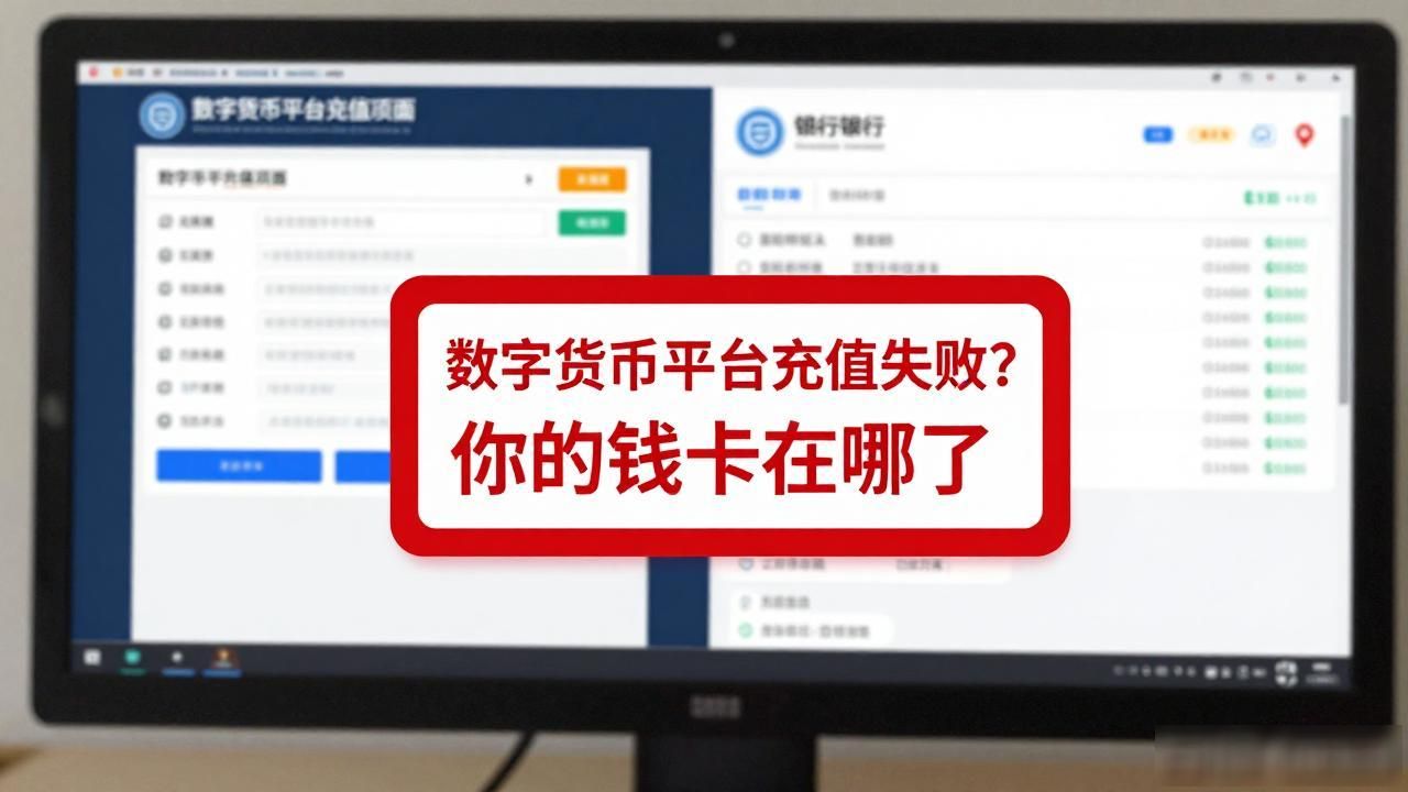 数字货币平台充值失败？你的钱卡在哪了