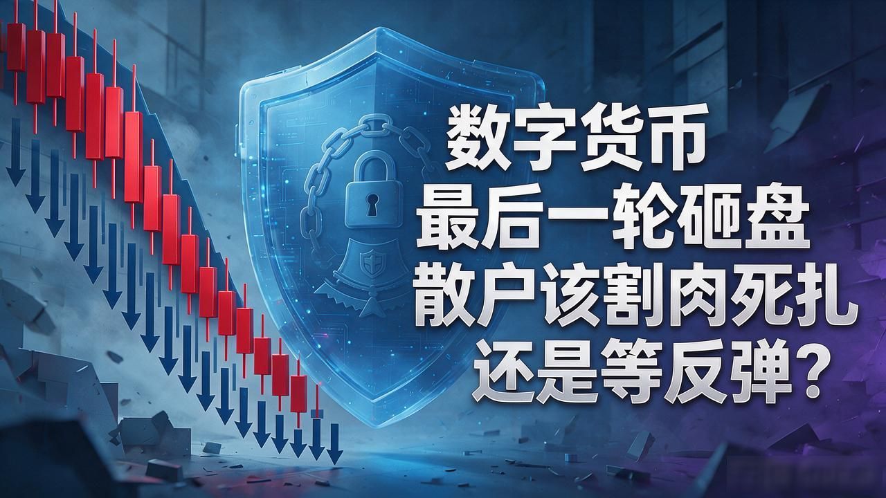 数字货币最后一轮砸盘 散户该割肉死扛还是等反弹