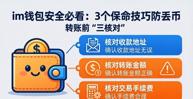 im钱包安全必看：3个保命技巧防丢币