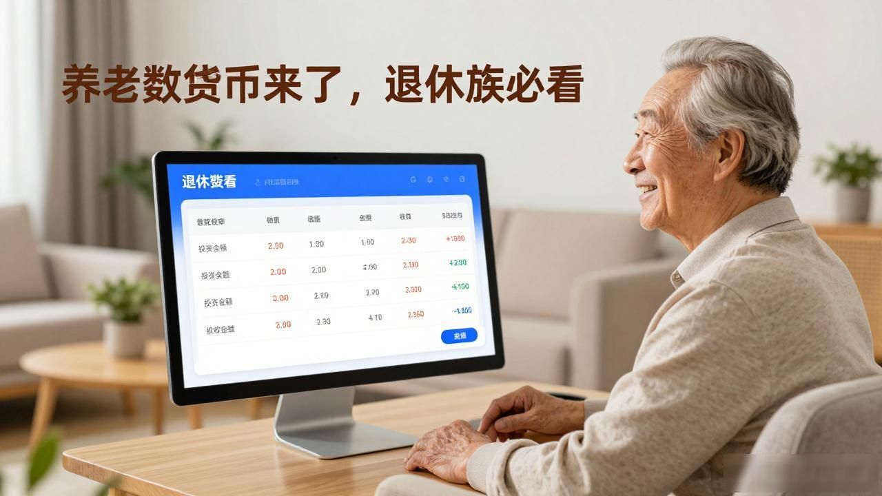 养老数字货币来了，退休族必看