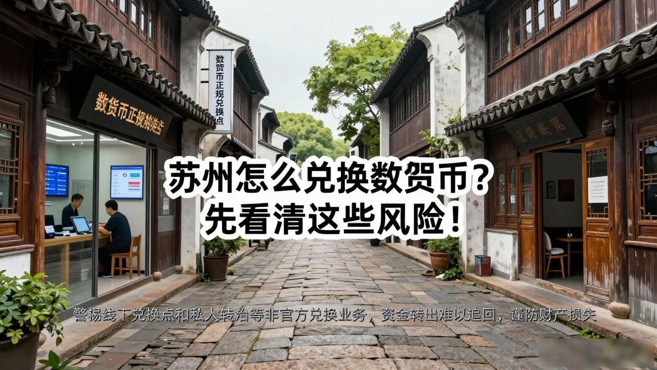 苏州怎么兑换数字货币？先看清这些风险！