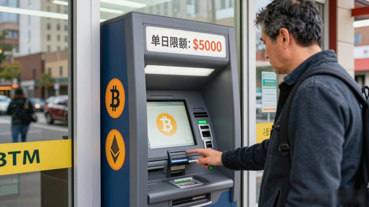 什么是数字货币取款机？跟银行ATM有啥区别，普通人怎么用它取钱