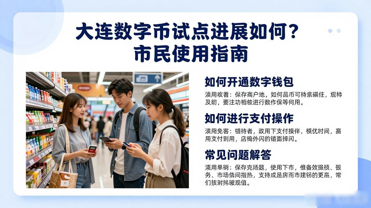 大连数字人民币试点_大连实行数字货币了嘛_大连数字人民币使用场景
