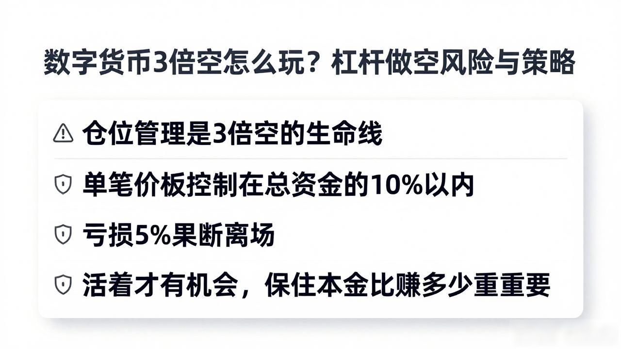 3倍空玩法核心要点_数字货币3倍空玩法_数字货币3倍空