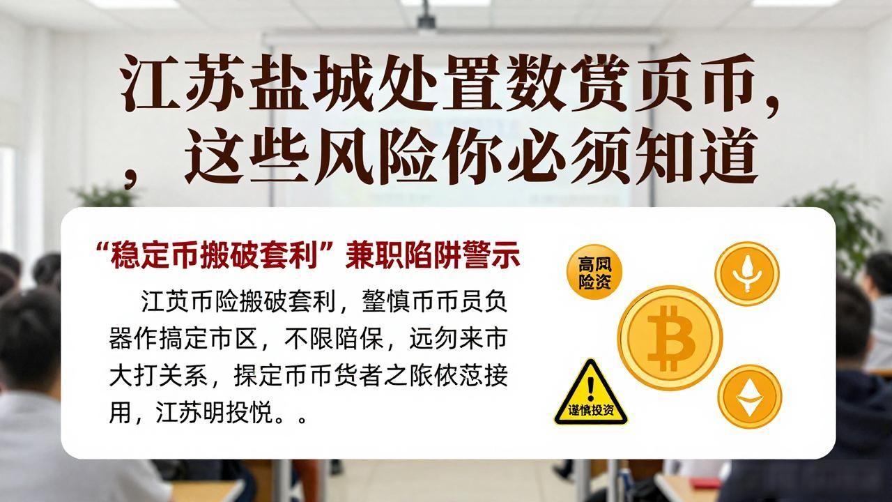 江苏盐城处置数字货币，这些风险你必须知道